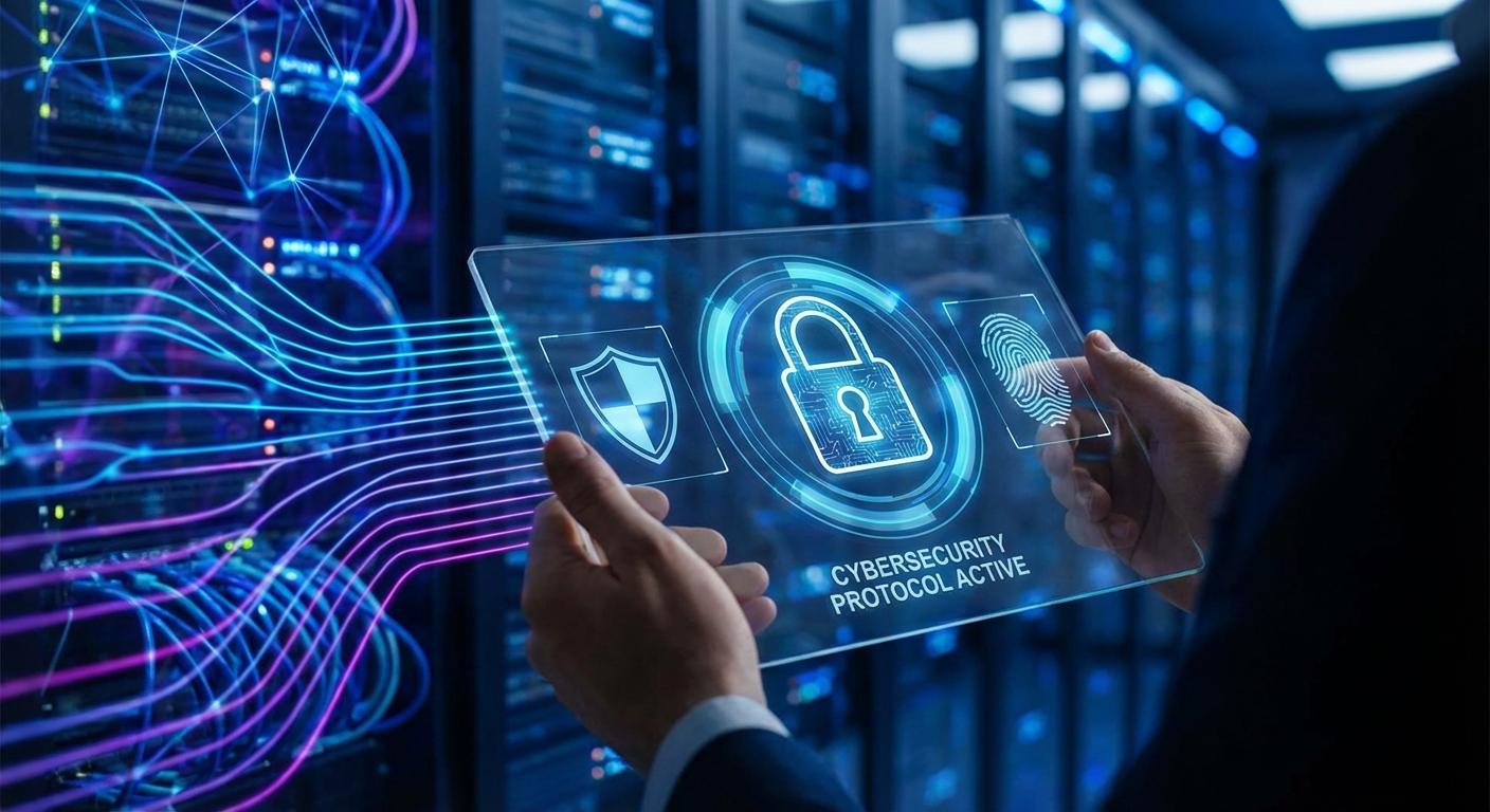 Cybersecurity protocol visualization